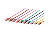 Nettverkskabel - DIGITUS patch cable - 10 m - grey - Grå - 10m - DK-1644-100