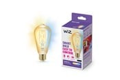Smarthus - WiZ Tunable ST64 E27 Amber Smart Filament Bulb - Dimbar varm til kald hvit LED - 929003018722