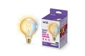 Smarthus - WiZ Tunable G95 E27 Amber Smart Filament Bulb - Dimbar varm til kald hvit LED - 929003018322