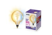 Smarthus - WiZ Tunable G200 E27 Amber Smart Filament Globe Bul - Dimbar varm til kald hvit LED - 929003018101