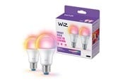Smarthus - WiZ Color A60 E27 Smart Bulb 2-pakning - RGB/16 millioner farger + dimbar hvit LED - 929003601032