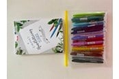 Skrive- & Tegneverktøy - Pentel SES15-24 Brush Sign Pen Plastic cover - SES15-24