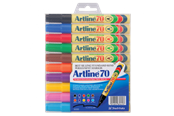 Skrive- & Tegneverktøy - Artline EK70/10W Permanent Assorted farver - 10 pcs - EK70/10W