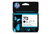 Printertilbehør blekk/toner - HP 712 / 3ED71A Black Ink 80ml - 3ED71A