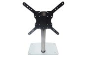 Veggmontering, AV-braketter & AV-møbler - ConnecTech Sinox StandView TV Desk Mount with rotatable top - 26"-55" - Alu finish - Max 25 kg - recommended for 55" - SWB7150