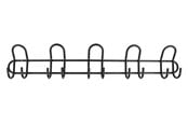 Beslag & Hengsler - Home>it Knaggrekke P5 5 knagger - svart - 12174
