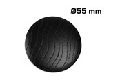 Beslag & Hengsler  - Home>it Treknopp Ø55 - svart - 12818