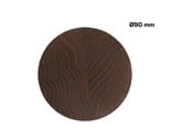 Beslag & Hengsler  - Home>it Treknopp Ø90 - røkt eik - 12830