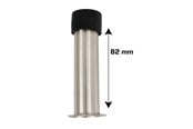 Beslag & Hengsler  - Home>it Dørstopp vegg Ø19xH82 mm - rustfritt stål - 13136