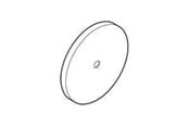 Switch - Lemvigh-Muller Cover for light fitting ø75 mm white - 414C7507