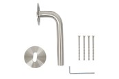 Beslag & Hengsler  - Home>it Dørhåndtak 16 mm L-DESIGN - rustfritt stål - 13302