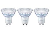LED-lyspære - Philips LED-lyspære Spot 3.8W/922-927 (50W) 36° WarmGlow Dæmpbar 3-pack GU10 - 929002065756