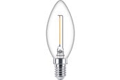 LED-lyspære - Philips LED-lyspære Classic Candle 1.4W/827 (15W) Clear E14 - 929002370101