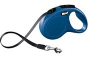 Hund - Flexi New CLASSIC S leash 5 m blue - FL-3211