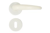 Beslag & Hengsler  - Home>it Dørhåndtak i hvit plast - 13394