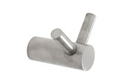 Beslag & Hengsler  - Home>it Knagg med 2 kroker "Y" rustfritt - 13534