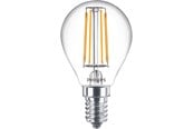 LED-lyspære - Philips LED-lyspære Classic Mini-ball 4.3W/827 (40W) Clear E14 - 929001890455