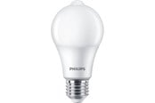 LED-lyspære - Philips LED-lyspære Standard Sensor 8W/827 (60W) Frosted E27 - 929002058731