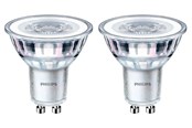 LED-lyspære - Philips LED-lyspære Classic PAR16 4.6W/830 (50W) 36° 2-pack GU10 - 929001218154