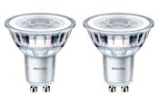 LED-lyspære - Philips LED-lyspære Classic Spot 4.6W/827 (50W) 36° 2-pack GU10 - 929001215218
