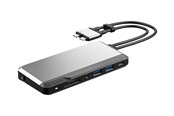 Dokkingstasjon - ALOGIC USB-C Super Dock - USB-C/Thunderbolt 3 - 2-Port HDMI - 1GBE - U2CSH-SGR