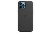 Mobil - Deksel og etui - Apple iPhone 12 Pro Max Leather Case with MagSafe - Black - MHKM3ZM/A