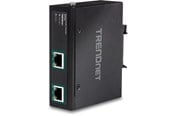 Repeater, forsterkere, bridges og transceivere - TRENDnet TI-E100 Gigabit PoE+ Extender - network extender - 10Mb LAN 100Mb LAN GigE - TI-E100