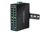 Switch/splitter - TRENDnet TI-PG162 - Industrial - switch - 16 ports - unmanaged - TI-PG162