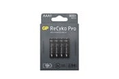 Batteri - GP ReCyko Pro AAA-batteri 800mAh 4-pack - 201221