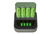 Batteri - GP ReCyko Everyday Battery Charger B421 (USB) + D - 202238