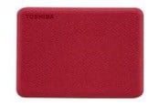 Hard drive - External - Toshiba Canvio Advance - Ekstern Harddisk - 4TB - Rød - HDTCA40ER3CA