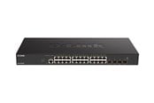 Switch/splitter - D-Link DXS-1210-28T 24 X 10G Base-T PORTS + 4 X 10G/25G SFP28 - DXS-1210-28T