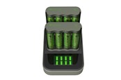 Batteri - GP ReCyko 2x Speed-oplader M451 (USB) med ladestat - 202243