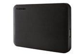 Hard drive - External - Toshiba Canvio Ready - Ekstern Harddisk - 1TB - Svart - HDTP310EK3AA