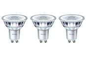 LED-lyspære - Philips LED-lyspære Classic Spot 3.5W/827 (35W) 36° 3-pack GU10 - 929001217856
