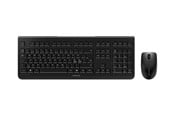 Tastatur - Cherry DW 3000 - Wireless Desktop Set - Tastatur & Mussett - Nordisk - Svart - JD-0710PN-2