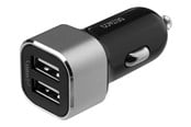 Mobil - Adaptere og ladere - Deltaco USB car charger 2x USB-A 2.4 A total 17 - USB-CAR126