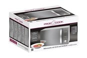 Mikrobølgeovn - ProfiCook PC-MWG 1176 H - microwave oven with convection and grill - freestanding - silver - PC-MWG 1176 H