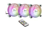 Kabinettvifte - Inter-Tech Argus RS-06 RGB - Kabinettvifte - 120mm - Hvit - 88885530