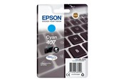 Printertilbehør blekk/toner - Epson 407 - L size - cyan - original - ink cartridge - C13T07U240