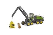 Leketøysbil - Bruder John Deere Harvester 1270 G with trunk - 02135