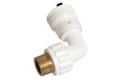 Alu pex-systemer - Henco bent 90° male iron adapter 16x1/2 - 5SK-1604
