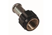 Alu pex-systemer - Henco straight female iron adapter 50 mm x 112 - 18PK-5008-N