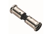 Alu pex-systemer - Henco straight coupling 63 x 63 mm - 15PK-6363