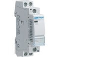 Komponenter for switchboxes og skap - Hager Contactor 25a 2nc 230vac 1m - ESC226