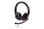 Hodetelefoner - Gembird MHS-03-BKRD - headset - MHS-03-BKRD