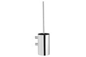 Baderomstilbehør - Pressalit Toilet brush for wall mounting, w/bowl, polished stainless steel - Q10850