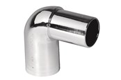 Reservedeler og tilbehør - Purus angle 90° 32 mm chrome pp/tpe with tip end - 752014-133
