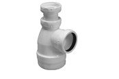 Reservedeler og tilbehør - Purus Trap seal  32 mm x 1 1/4" angle - white - 750411-010