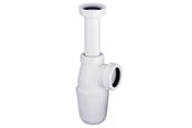 Reservedeler og tilbehør - Purus Flaskevannlås 1 1/4'' x 1 1/4'' x 32 mm, hvit - 750411-010